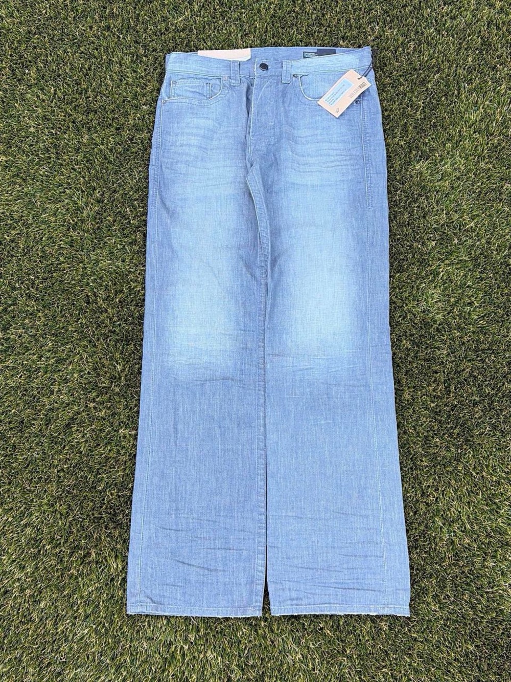 William Rast Julian Straight Leg Jeans Heavy Metal Wash NWT Size 34